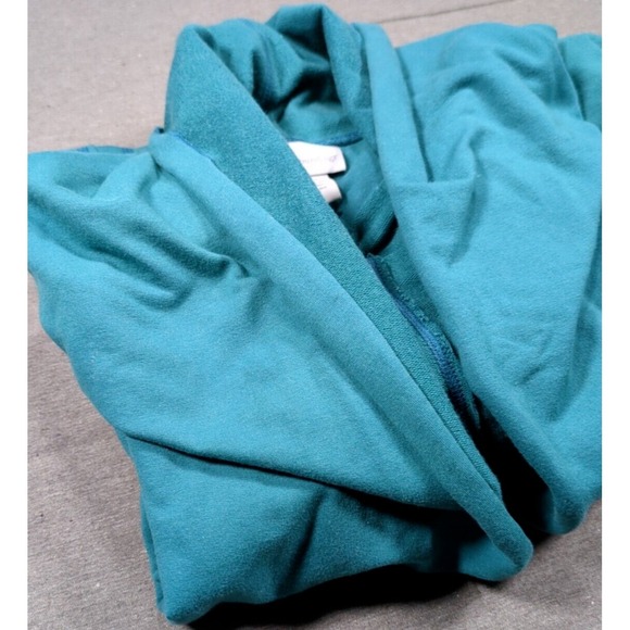 Soft Surroundings Tops - Soft Surroundings Lagenlook Tunic‎ Length Jacket Teal Exposed Seam Womens Small